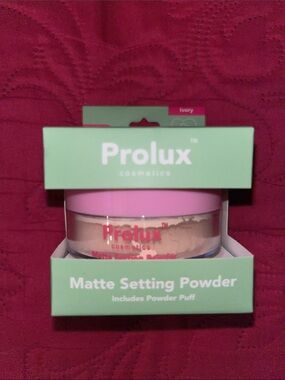 Matte Setting Powder - Ivory (Pink Lid)